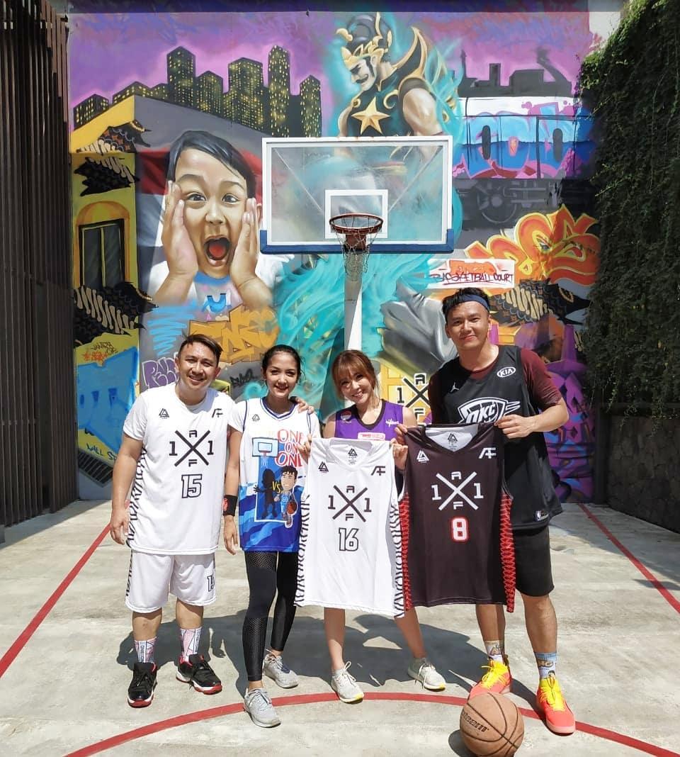 Lapangan basket milik Augie Copyright: Instagram.com/augiefantinus