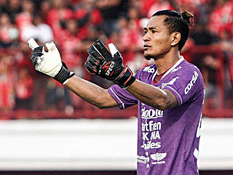 Kiper Bali United, Wawan Hendrawan. Copyright: baliutd.com