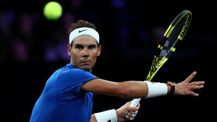 Rafael Nadal di Laver Cup 2019.