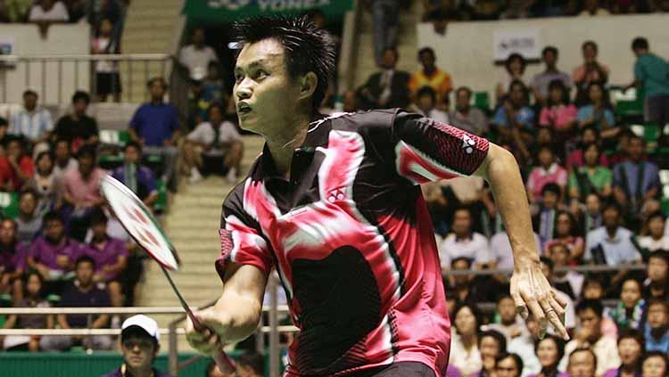 Candra Wijaya, salah satu anggota tim bulutangkis Indonesia yang sukses sapu bersih gelar di Indonesia Open 2001.