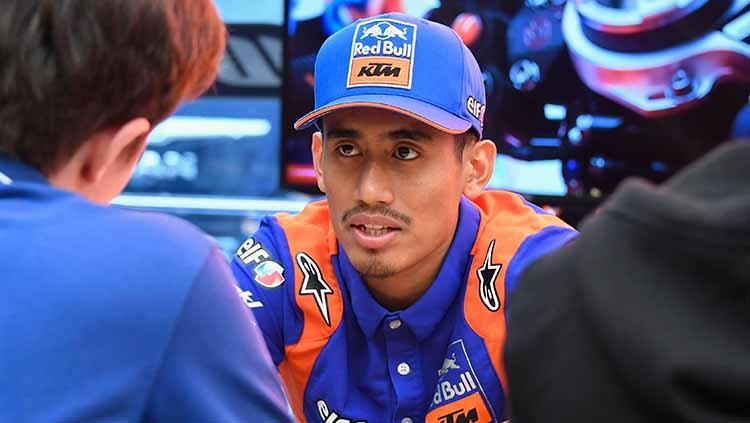 Hafizh Syahrin, pembalap Red Bull KTM dari Malaysia. - INDOSPORT