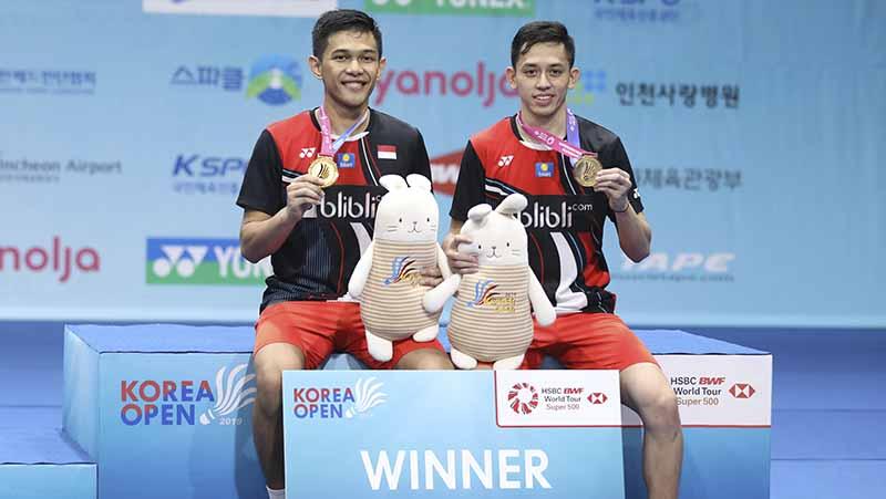 Kemenangan Fajar/Rian di Korea Open 2019 Disorot Media Asing - Indosport