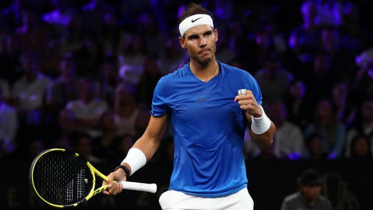 Rafael Nadal punya sosok penting di balik kesuksesannya sebagai atlet tenis papan atas. Julian Finney/Getty Images for Laver Cup. - INDOSPORT