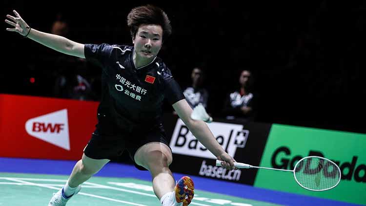 Pebulutangkis ranking lima dunia asal China, He Bingjiao, berbicara tentang Gregoria Mariska yang mengalahkannya di babak pertama Malaysia Open 2023.