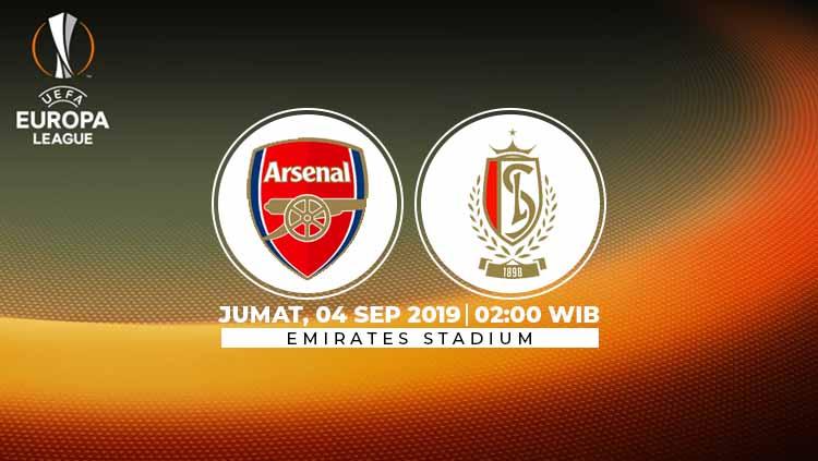 Arsenal kembali tak diperkuat Mesut Ozil dalam laga kedua grup F Liga Europa 2019/20 melawan Standard Liege di Emirates Stadium pada Jumat (4/10/19).