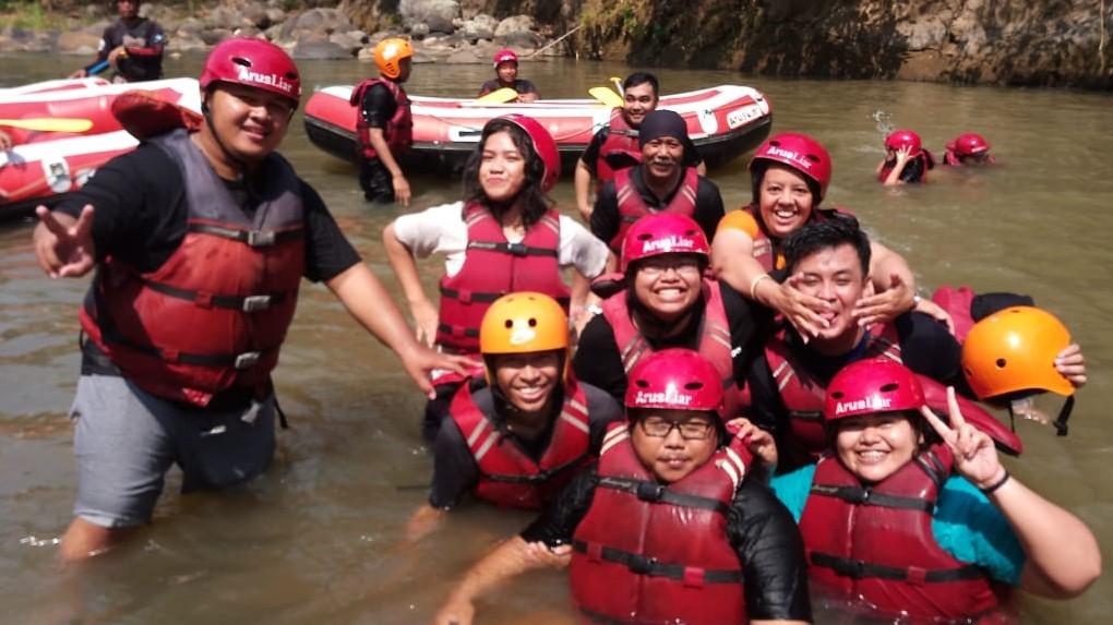 Outing Indosport di Arus Liar.