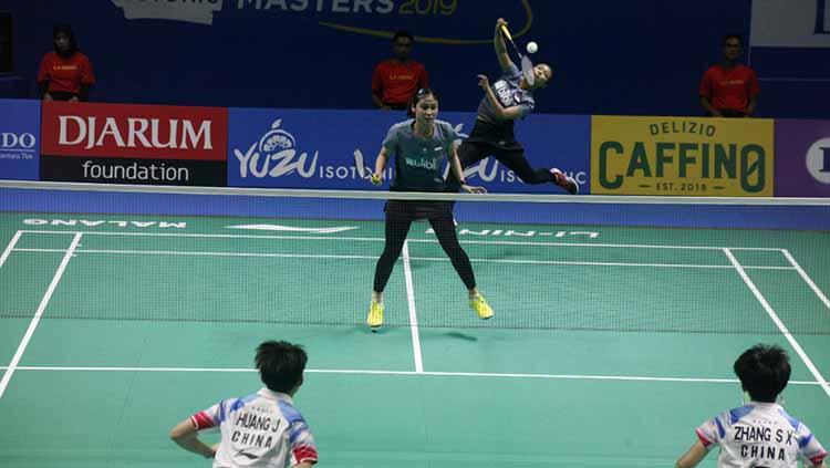 Della/Rizki melaju ke final Indonesia Masters 2019 usai mengalahkan wakil China.