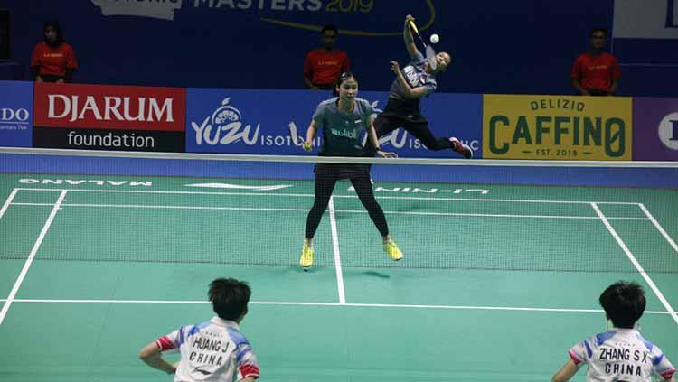 Della/Rizki melaju ke final Indonesia Masters 2019 usai mengalahkan wakil China. - INDOSPORT