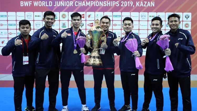 World Junior Championships 2019, Indonesia rebut Piala Suhandinata.