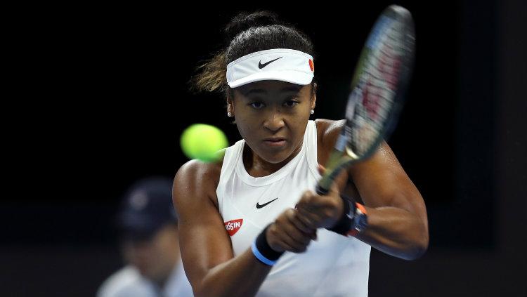 Naomi Osaka di turnamen tenis di China.