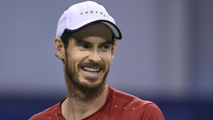 Andy Murray dalam turnamen tenis di China.