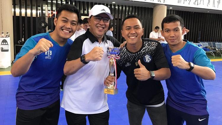 Mantan kiper timnas futsal Indonesia, Teguh Limas Sarendra.
