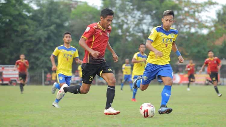 Pertandingan antara Persibat vs Cilegon United