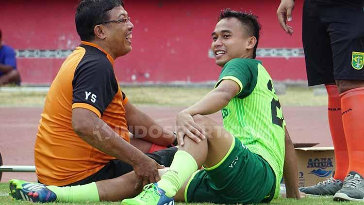Abu Rizal Maulana membagikan ceritanya terkait masa terindah selama 3 musim memperkuat klub Liga 1 Persebaya Surabaya.