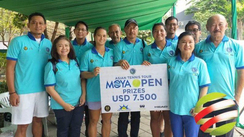 Turnamen tenis Moya Open yang digelar di The Sultan Hotel, Jakarta, telah berakhir pada Minggu (13/10/19) kemarin. - INDOSPORT