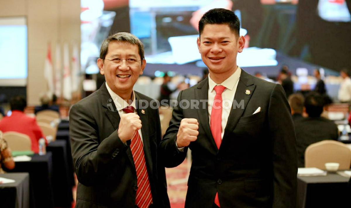 Raja Sapta Oktohari resmi menjabat sebagai Ketua Umum Komite Olimpiade Indonesia (KOI) periode 2019-2023. Okto terpilih secara aklamasi pada Kongres KOI di Hotel Ritz Carlton, Rabu (09/10/19). - INDOSPORT