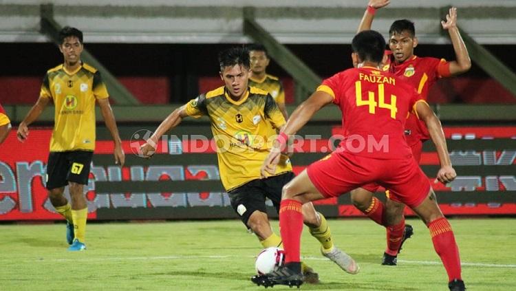 Barito Putera di babak semifinal Elite Pro Academy Liga 1 U-20 2019 di Stadion Kapten I Wayan Dipta, Gianyar, Rabu (09/10/19) malam. Foto: Nofik Lukman Hakim