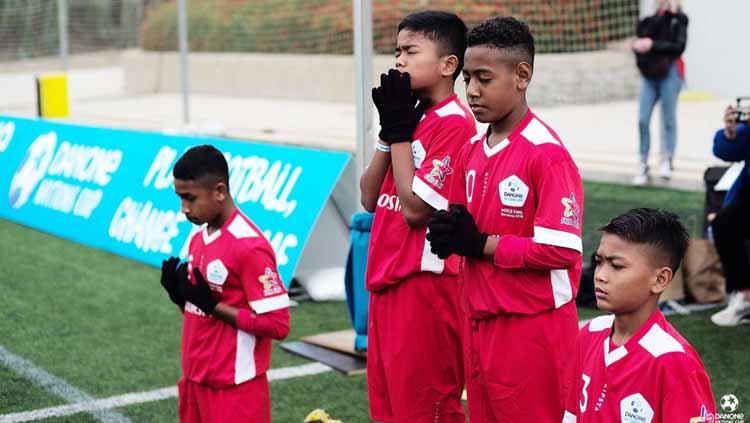 Indonesia akan bertemu Prancis di pertandingan perebutan tempat ketiga Danone Nations Cup 2019. - INDOSPORT