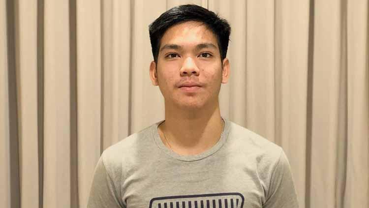 Pebulutangkis Indonesia, Daniel Marthin yang berpasangan dengan Leo Rolly Carnando di Kejuaraan Dunia Junior Bulutangkis 2019.