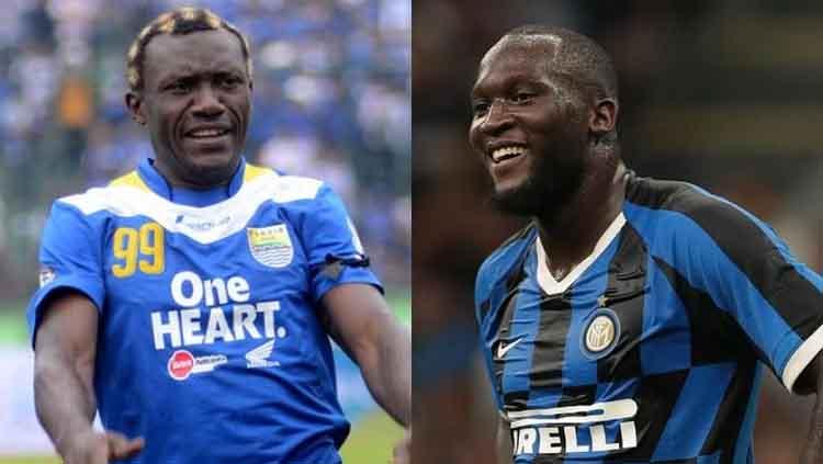 Herman Dzumafo mirip Romelu Lukaku. Copyright: INDOSPORT