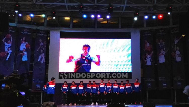 Acara pengenalan finalis dan sesi drawing Honda DBL 2019 DKI Jakarta Championship Series, Minggu (13/10/19). - INDOSPORT