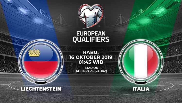 Italia diprediksi akan menjaga tren kemenangan sempurnanya dalam laga kedelapan grup J Kualifikasi Euro 2020 melawan Liechtenstein pada Rabu (16/10/19).