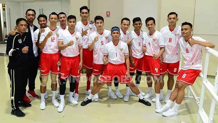 Timnas Sepak Takraw Indonesia akan melakukan persiapan dan TC untuk SEA Games 2019 di kota Jepara. Foto: Ronald Seger Prabowo/INDOSPORT - INDOSPORT