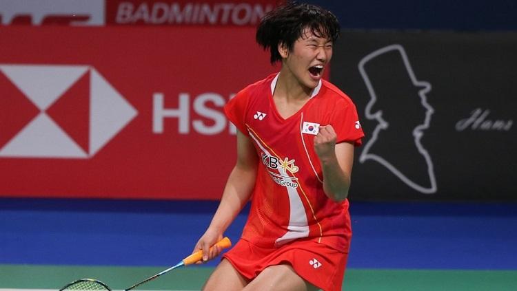 Di antara sederet bintang muda yang memperkuat tim di Piala Sudirman, pebulutangkis Korea Selatan, An Se-young, adalah salah satunya. - INDOSPORT