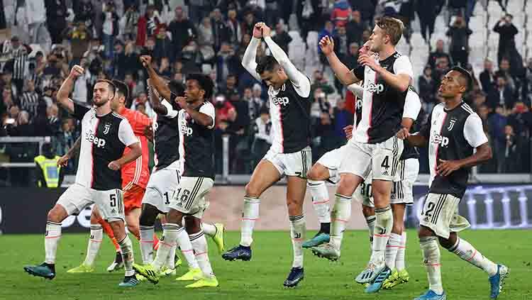 Juventus menjadi salah satu tim yang menjadi pimpinan klasemen sementara fase grup Liga Champions hingga Rabu (23/10/19).