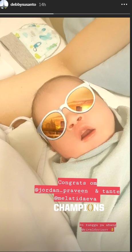 IG Story Debby Susanto, mantan pebulutangkis Indonesia Copyright: Instagram Debby Susanto