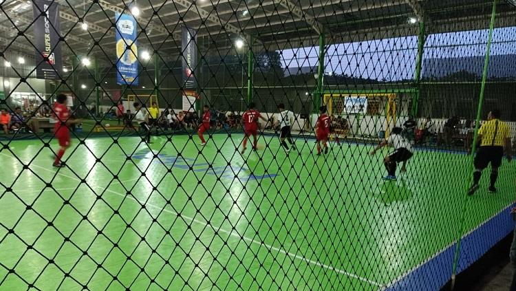 Pertandingan Kualifikasi Euro Futsal Championship 2019 area Banten di Stadiums Futsal, Tangerang, Sabtu (19/10/19).