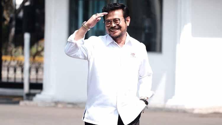 Syahrul Yasin Limpo (Menteri Pertanian) diciduk KPK karena dugaan tindak pidana korupsi. - INDOSPORT