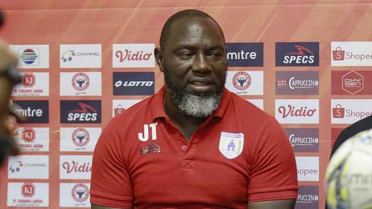 Jacksen F. Tiago mensyukuri kemenangan Persipura Jayapura atas Semen Padang di Shopee Liga 1 2019.