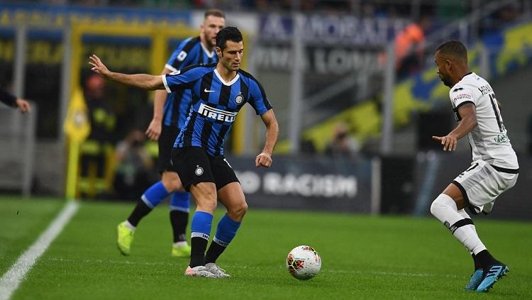 Hasil pertandingan pekan ke-9 Serie A Italia antara Inter Milan vs Parma di Stadion Giuseppe Meazza, Minggu (27/10/19) dini hari WIB, harus berakhir imbang 2-2.