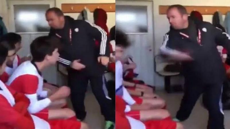 Halit Kurt ketahuan menampar para pemainnya