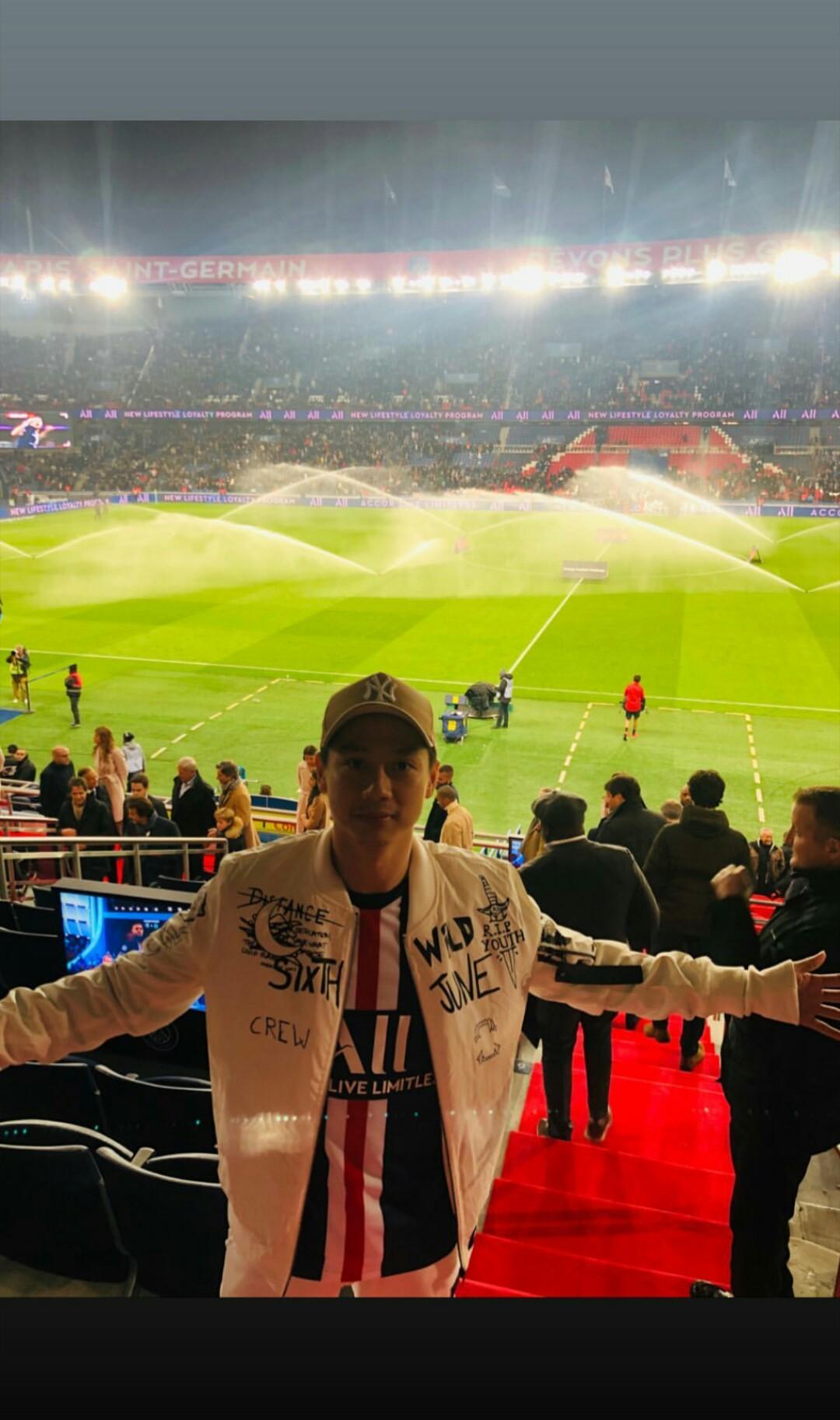 Kevin Sanjaya berkontribusi di kemenangan PSG atas Marseille Copyright: Instagram @kevin_sanjaya