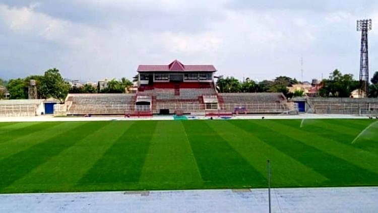 Stadion Sumpah Pemuda, Way Halim, Lampung yang jadi markas Badak Lampung FC di Liga 1. Copyright: instagram.com/stadion_sumpahpemudalpg