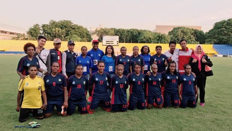Persipura Tolikara menyambut seri ketiga Liga 1 Putri 2019.