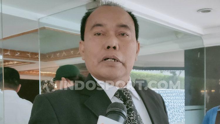 Calon ketua umum PSSI, Bernhard Limbong.