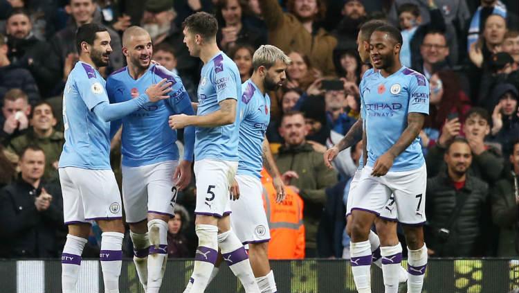 Kyle Walker, pemain Manchester City yang jadi incaran AC Milan di bursa transfer 2023.