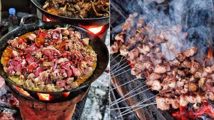 Sate klatak, sebuah hidangan sate kambing asal Kecamatan Pleret, Kabupaten Bantul, Yogyakarta. Copyright: tripzilla.id