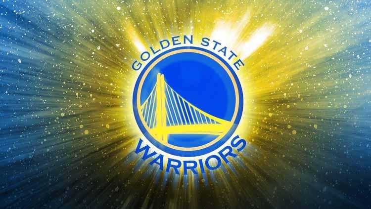 Logo Golden State Warriors, tim basket NBA. Copyright: WallpaperAccess
