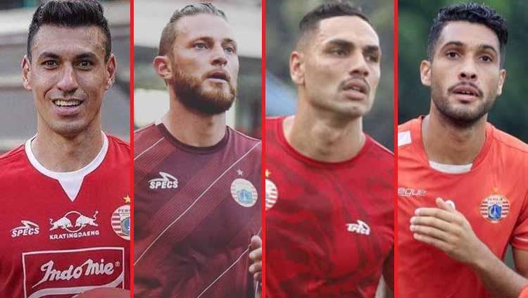 Xandao, Steven Paulle, Jaimerson dan Pacheco.