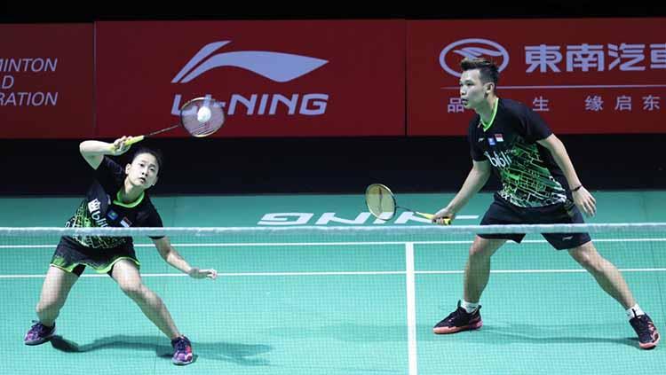 Pasangan Rinov Rivaldy/Pitha Haningtyas mengaku tetap kesusahan meski menang mudah dari M. Yusuf Maulana/Lanny Tria Mayasari di Mola TV PBSI Home Tournament.