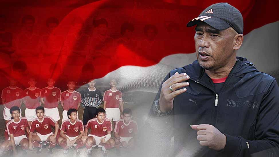 Salahudin salah satu pemain di Timnas Indonesia di Sea Games 1991. Foto: Ronald Seger Prabowo Copyright: Grafis: Yanto/Soicaumienbac.cc