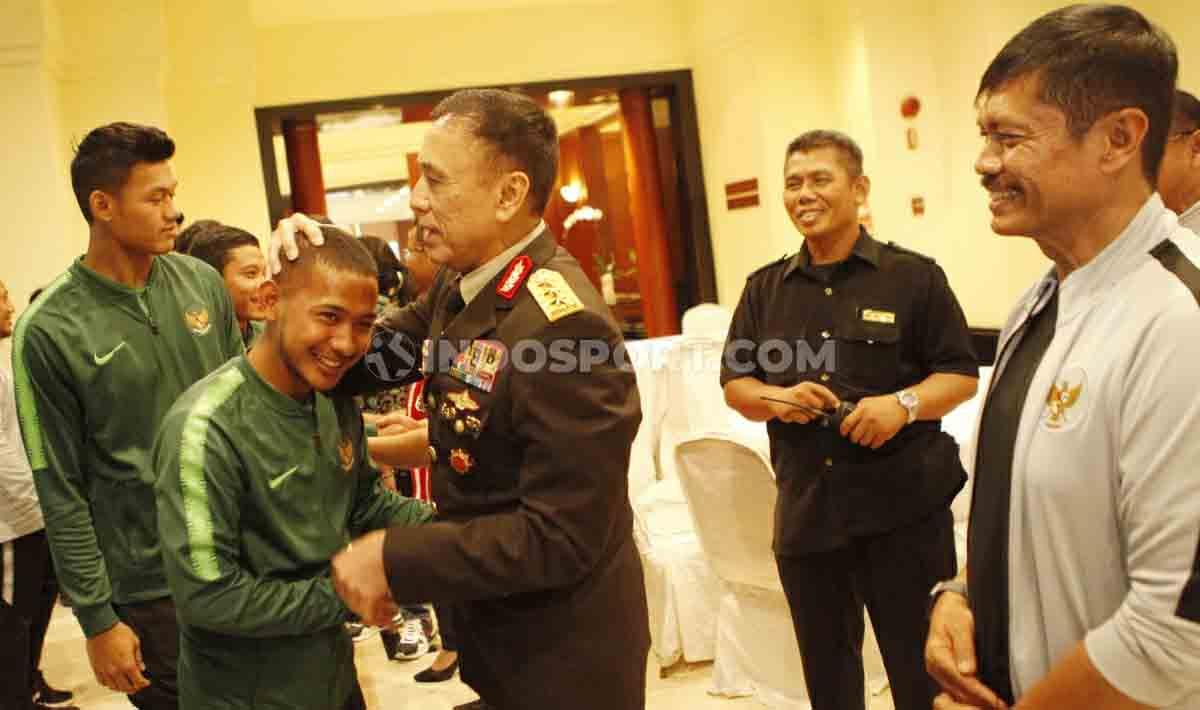 Ketua umum PSSI, Mochamad Iriawan alias Iwan Bule secara khusus bertemu Timnas Indonesia U-23 pada Rabu (06/11/19) di Hotel Sultan jelang SEA Games 2019.