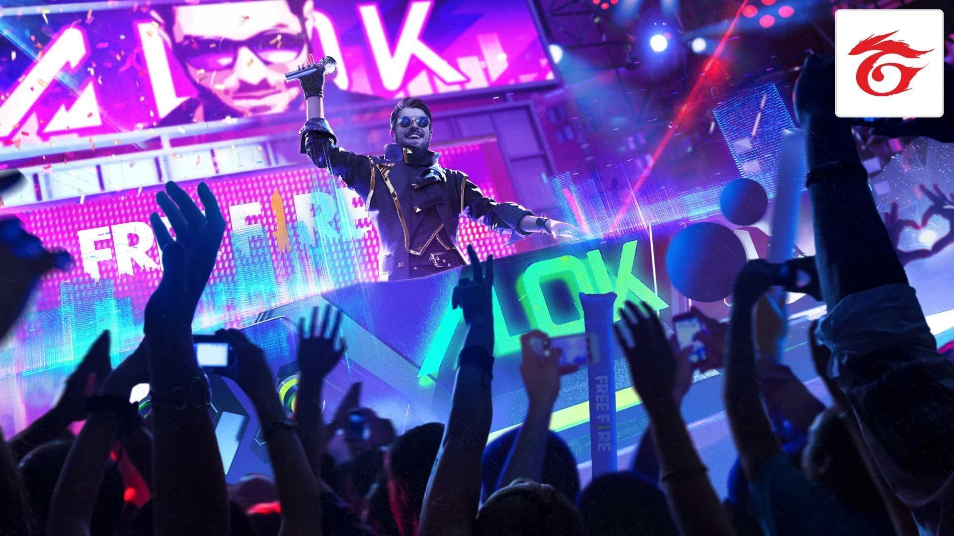 Musisi asal Brasil, DJ Alok antusias saat penjualan karakter dirinya di game Free Fire besutan Garena, dapat membantu kelangsungan guru di Indonesia. - INDOSPORT