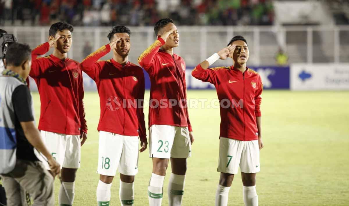 Skuat Timnas Indonesia U-19 akan melakoni partai pamungkas Grup K Kualifikasi Piala Asia U-20 melawan Korea Utara. - INDOSPORT