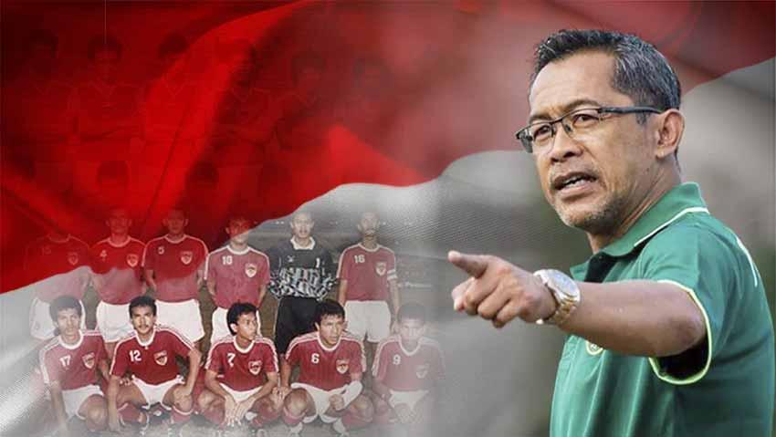 Aji Santoso salah satu pemain di Timnas Indonesia di Sea Games 1991. Foto: Tagar
