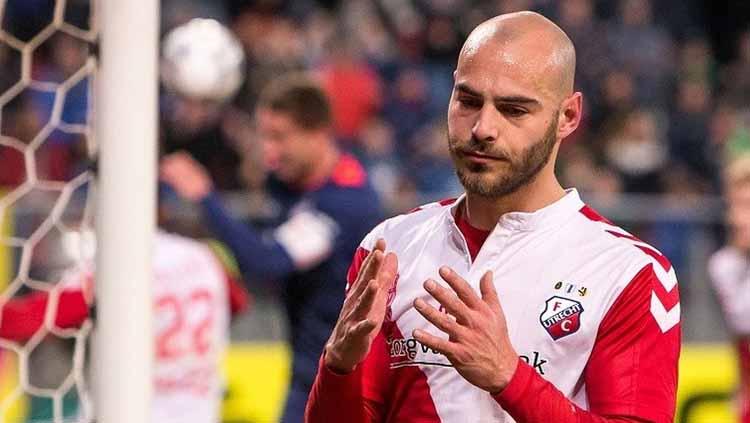 Ruud Boymans striker Jong FC Utrecht Copyright: 1limburg.nl